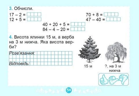 Діагностувальні картки. Математика. 1 клас НУШ 10839 фото