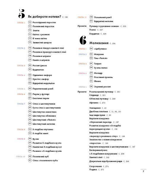 Енциклопедія візерунків. Джгути, коси, арани. Посібник із плетіння та дизайну 9614 фото