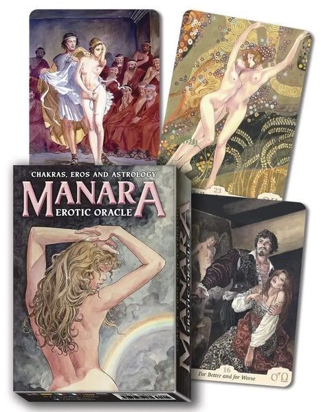 Chakras, Eros and Astrology. Manara. Erotic Oracle 4429 фото
